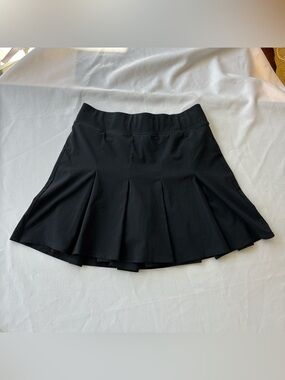 Abercrombie & Fitch Black Skater Tennis Skirt